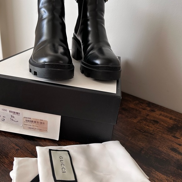 AUTHENTIC Gucci boots size 40 fits 39 brand new I bought on SSENSE - Picture 4 of 7